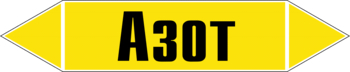 Маркировка трубопровода "азот" ( пленка, 358х74 мм) - Маркировка трубопроводов - Маркировки трубопроводов "ГАЗ" - магазин "Охрана труда и Техника безопасности"